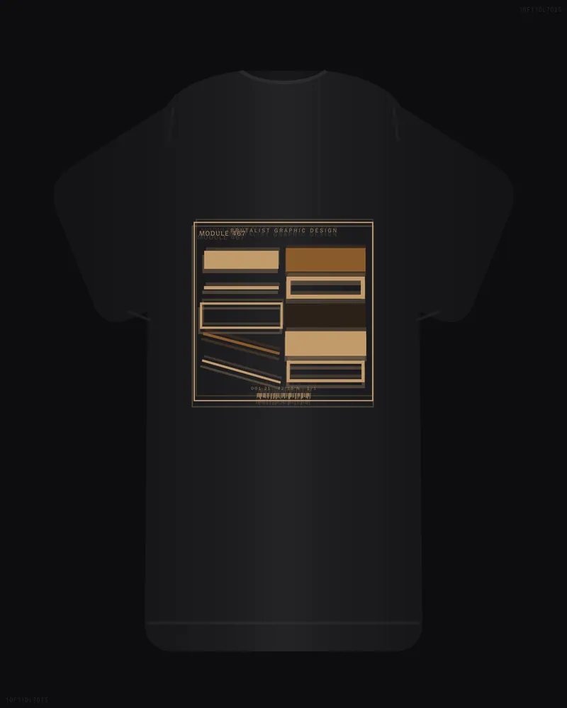 BRUTALIST GRAPHIC DESIGN MONOLITH SLAB STACK #11 — back